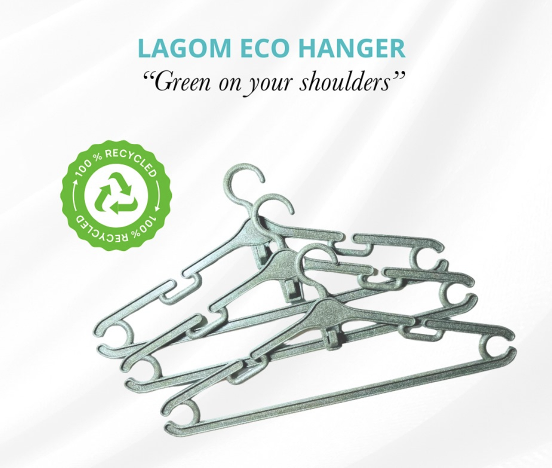 Mắc áo sinh thái tái chế 100% từ vỏ hộp sữa - Lagom