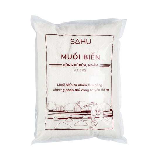 MUỐI BIỂN - DÙNG ĐỂ RỬA, NGÂM