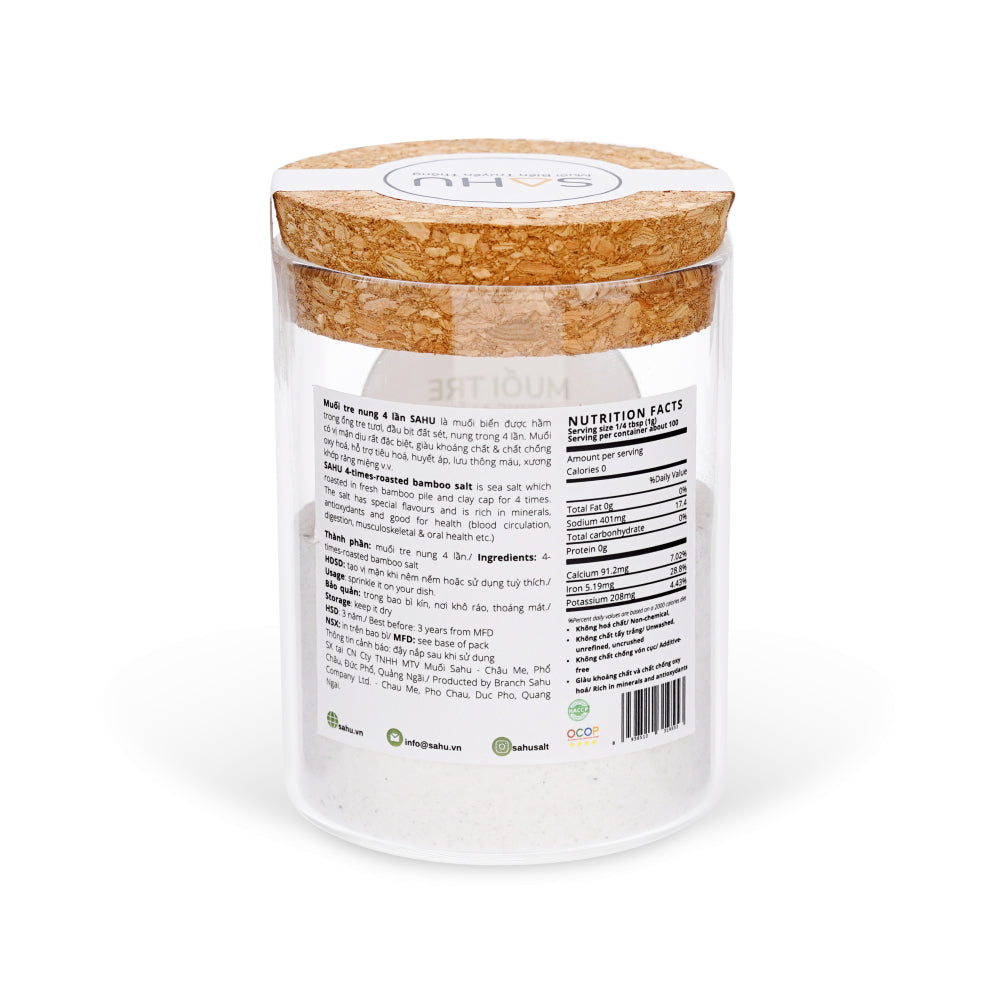 4-times-baked bamboo salt