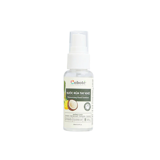 Nước rửa tay khô 30ml Coboté- Moisturizing Hand Sanitizer
