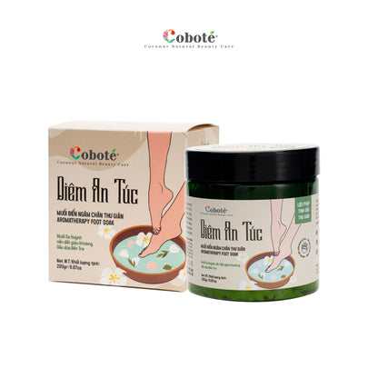Diêm An Túc Coboté - Muối Biển Ngâm Chân Thư Giãn - Aromatherapy Foot Soak