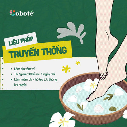 Diêm An Túc Coboté - Muối Biển Ngâm Chân Thư Giãn - Aromatherapy Foot Soak