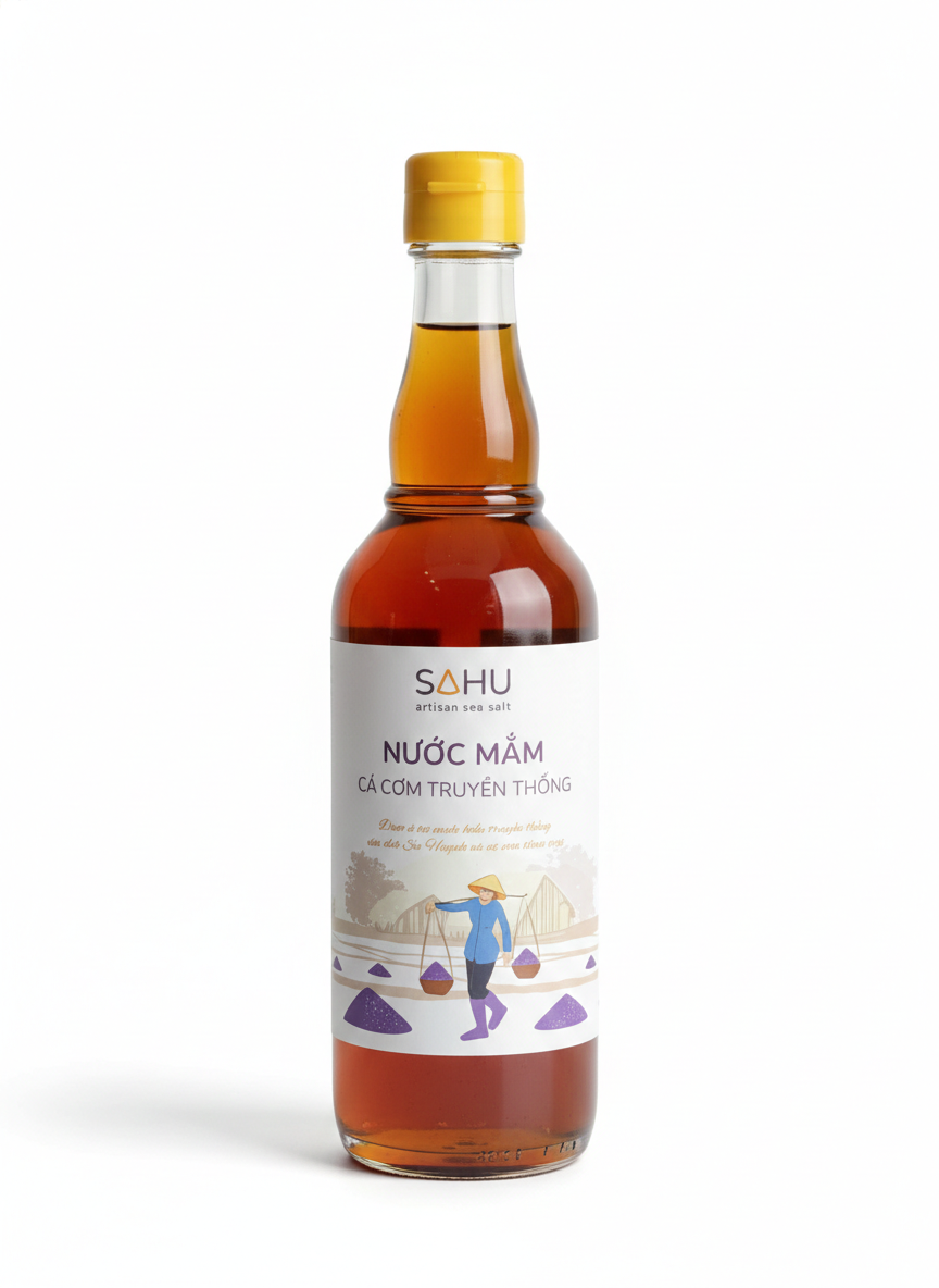 Nước mắm cá cơm truyền thống Sahu