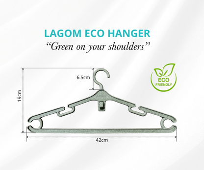 Mắc áo sinh thái tái chế 100% từ vỏ hộp sữa - Lagom